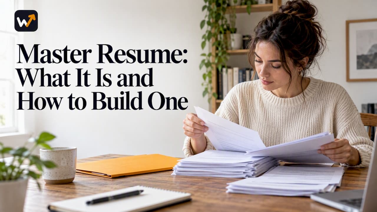 Master Resume: What It Is and How to Build One